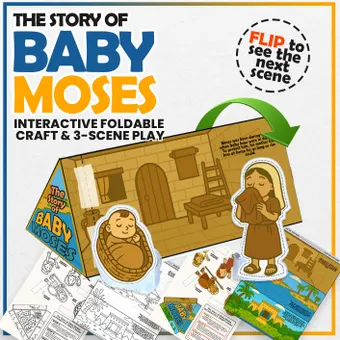 Baby Moses Bible