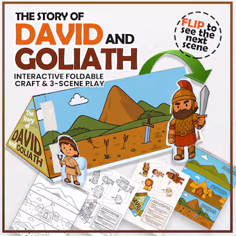 David & Goliath Bible Story Craft