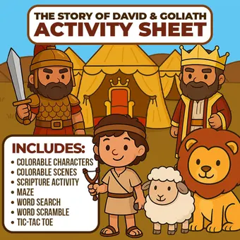 David & Goliath Bible Story